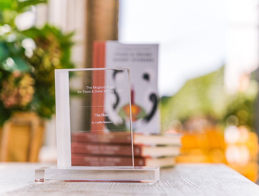 2022 - Gees Restaurant & Bar - Oxford - High Res - Mogford Prize Books Trophy