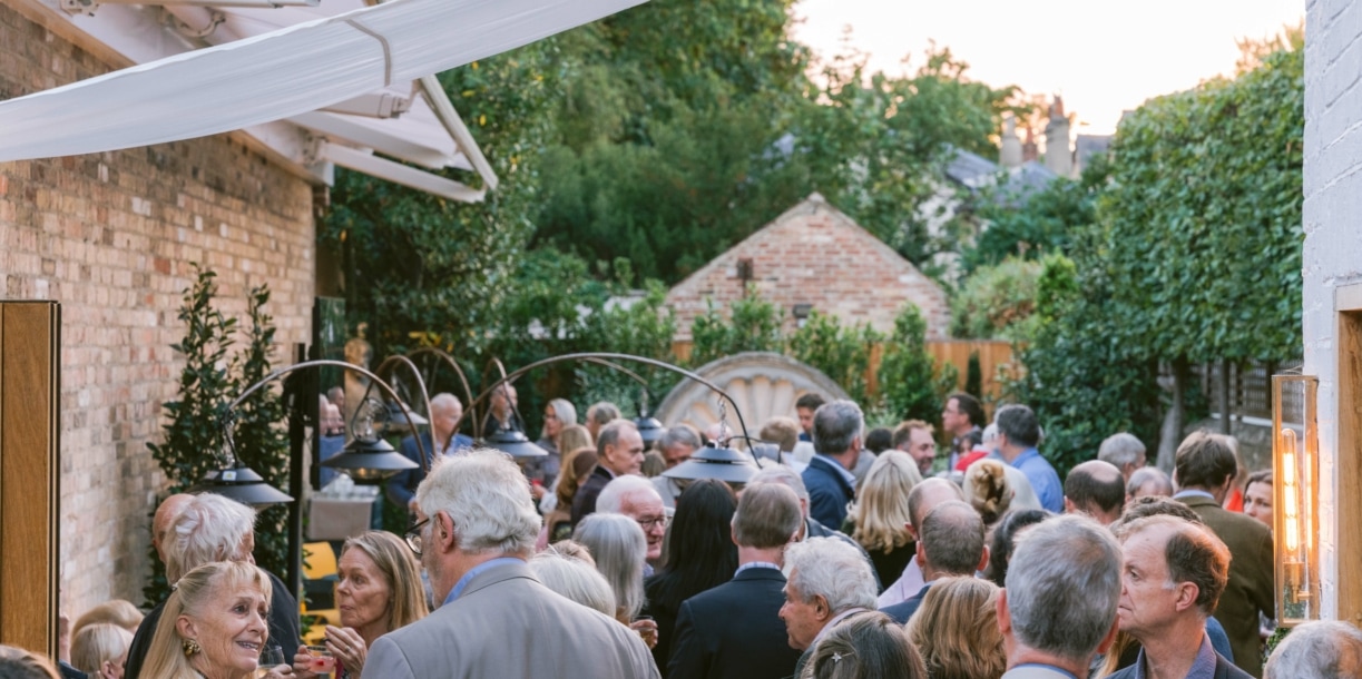 dsc (98) - 2022 - Gees Restaurant & Bar - Oxford - High Res - Mogford Prize Party Guests Secret Garden